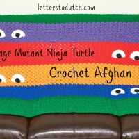 Teenage Mutant Ninja Turtle Crochet Afghan